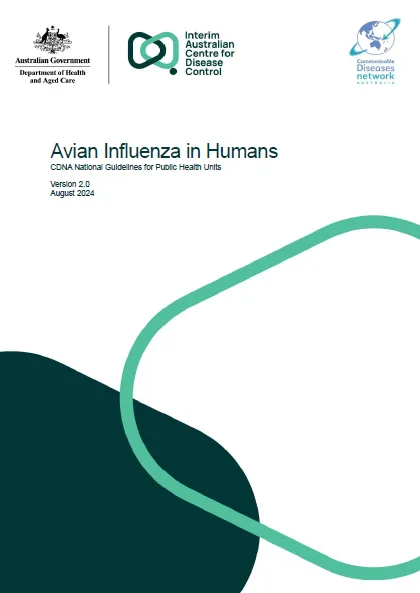 Avian influenza in humans – CDNA National Guidelines for Public Health ...