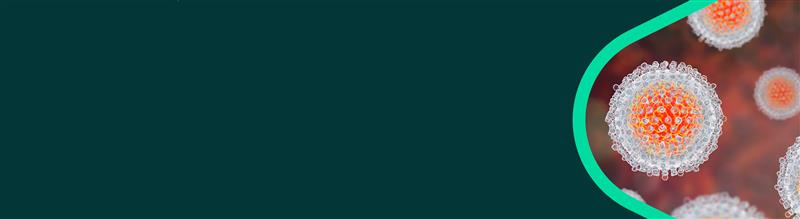 Banner of an AI generated Hepatitis C pathogen
