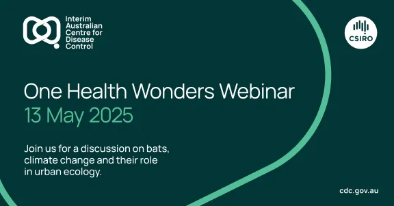 One Health Wonders webinar - bats and the environment