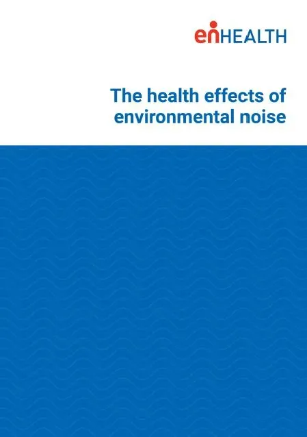 Front cover of report