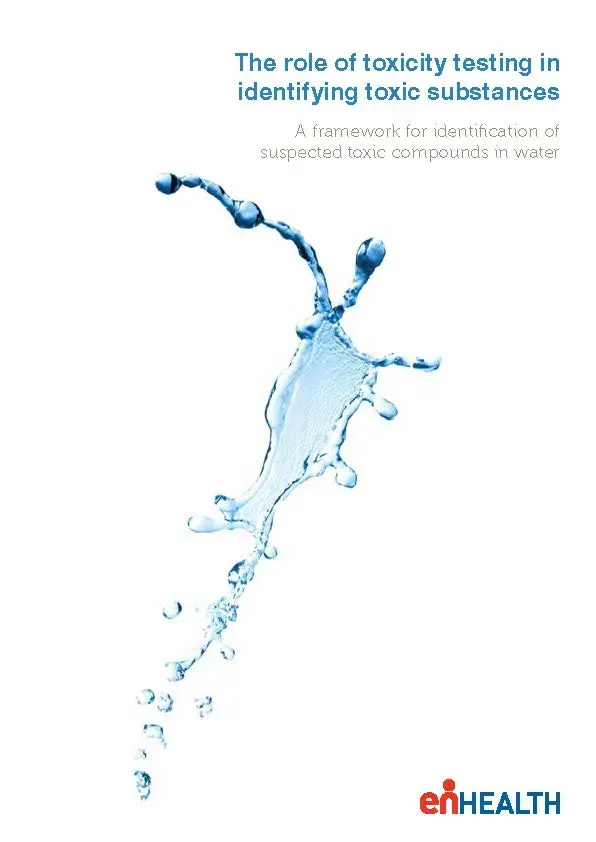 Front cover of guidance document