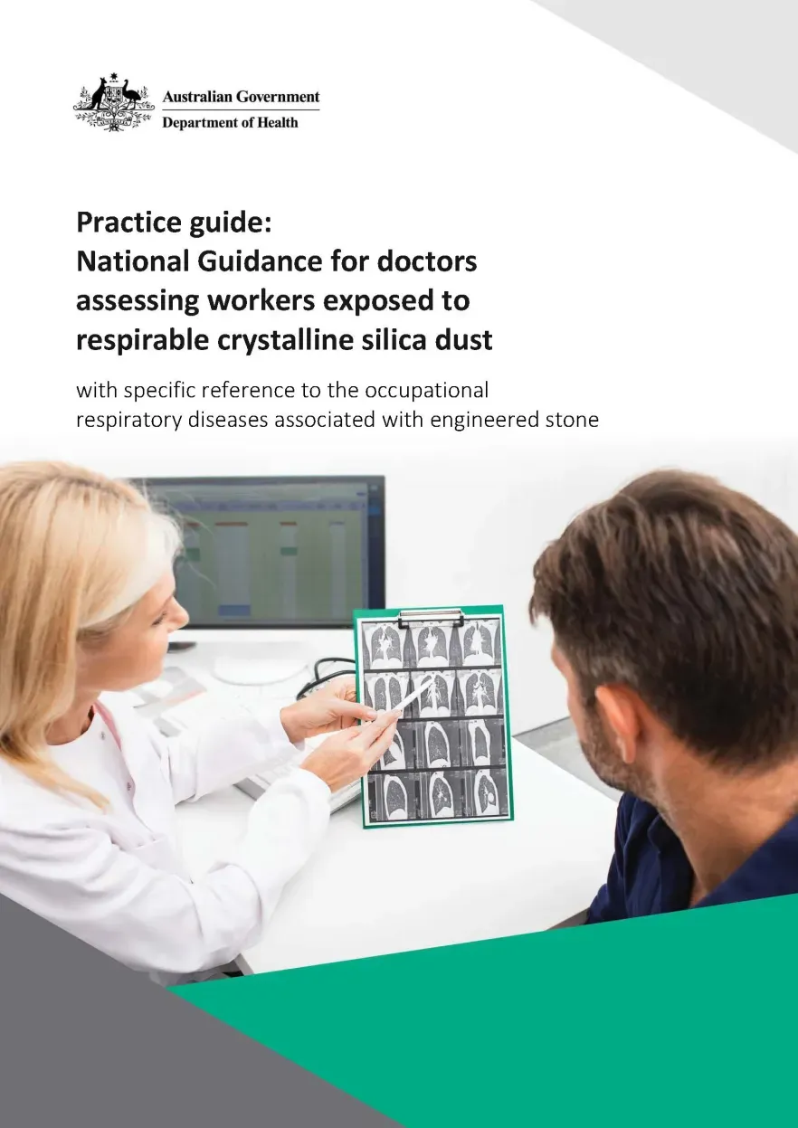 National Guidance for doctors assessing workers exposed to respirable crystalline silica dust – Practice guide