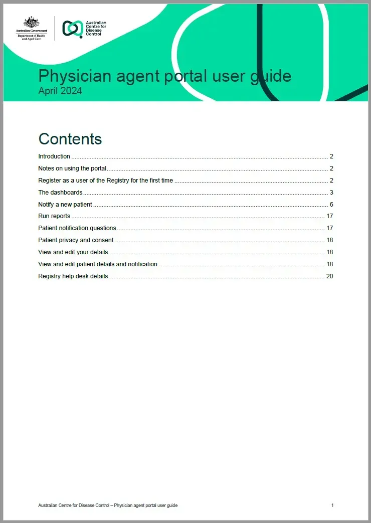 NORDR – Physician agent portal user guide