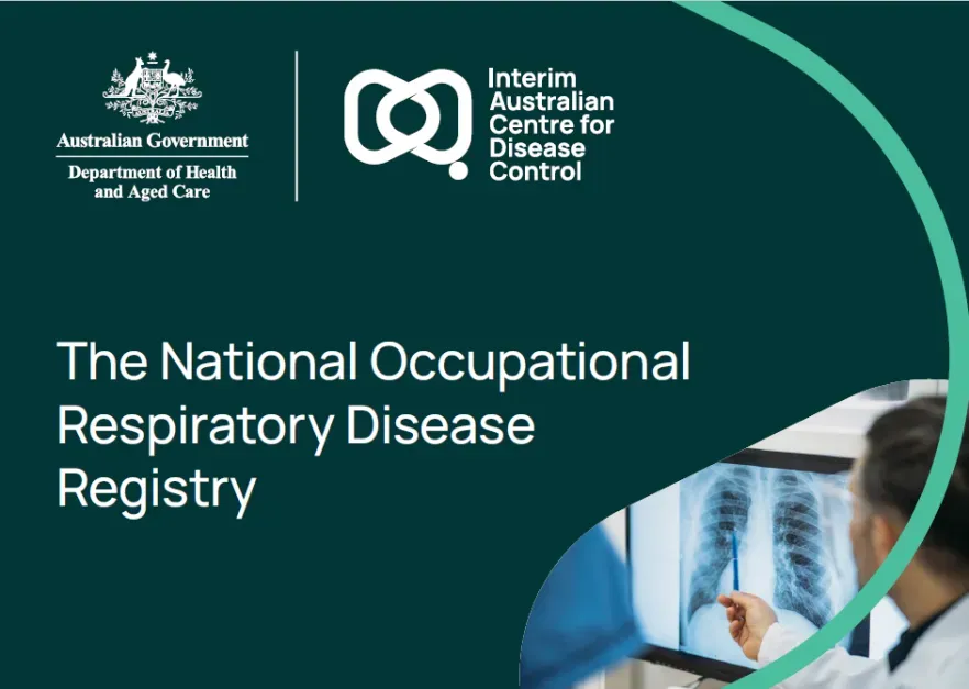 National Occupational Respiratory Disease Registry postcard