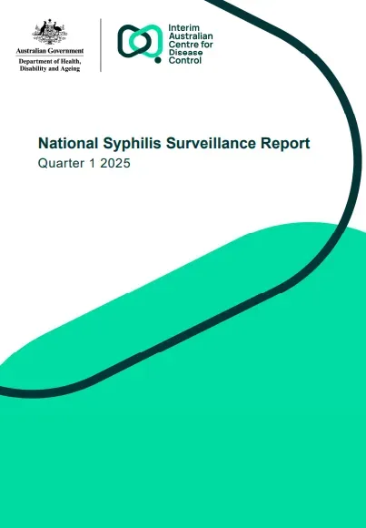 National Syphilis Surveillance Report Q1 2025