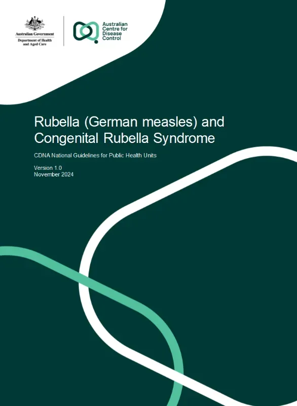 Rubella - CDNA national guideline for public health units