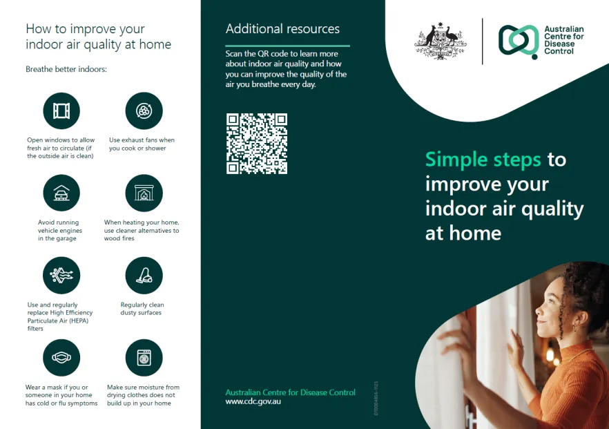 Simple steps to improve your indoor air quality at home (brochure ...