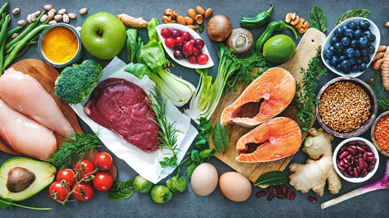 Image of a variety of fresh foods