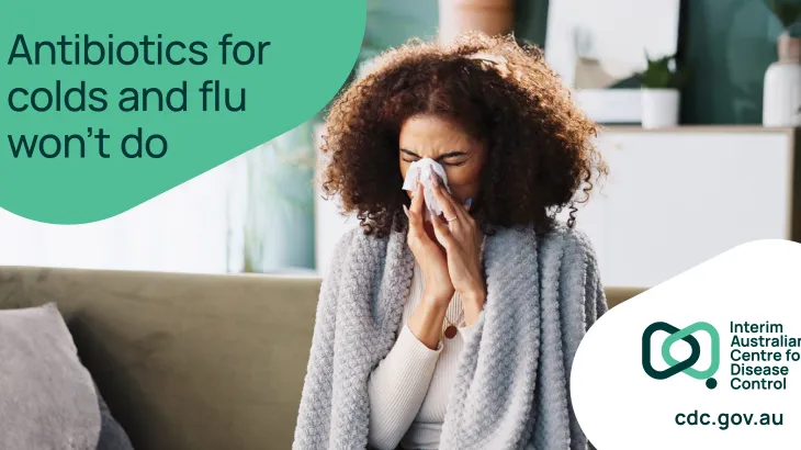 Antibiotics won't do for cold and flu tile