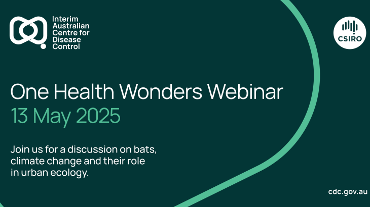 One Health Wonders webinar - bats and the environment