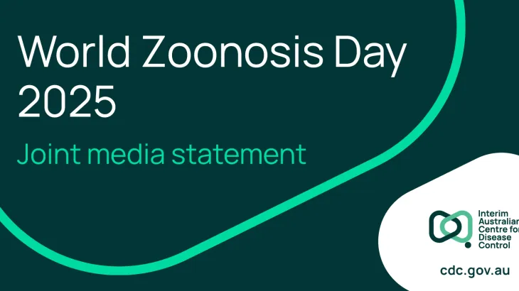Image that says World Zoonosis Day 20025 joint media statement