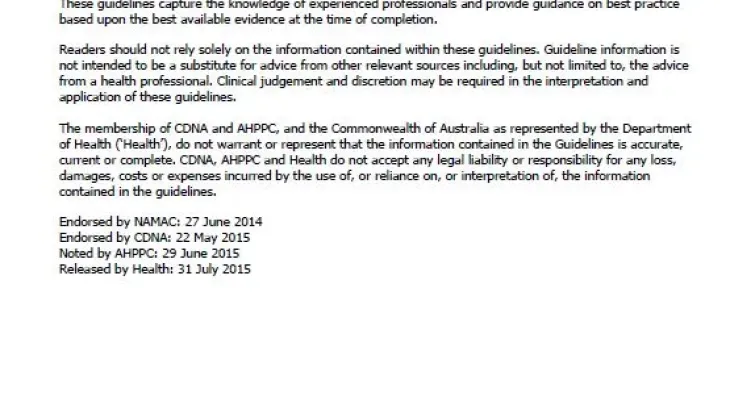 Dengue – CDNA National Guidelines for Public Health Units