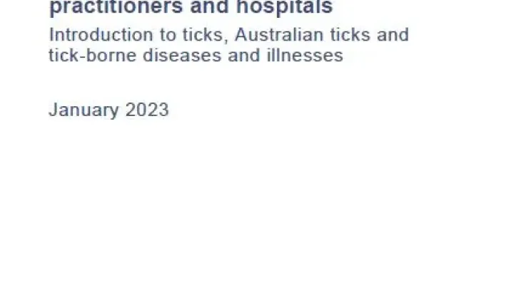 Front cover of guidance note document