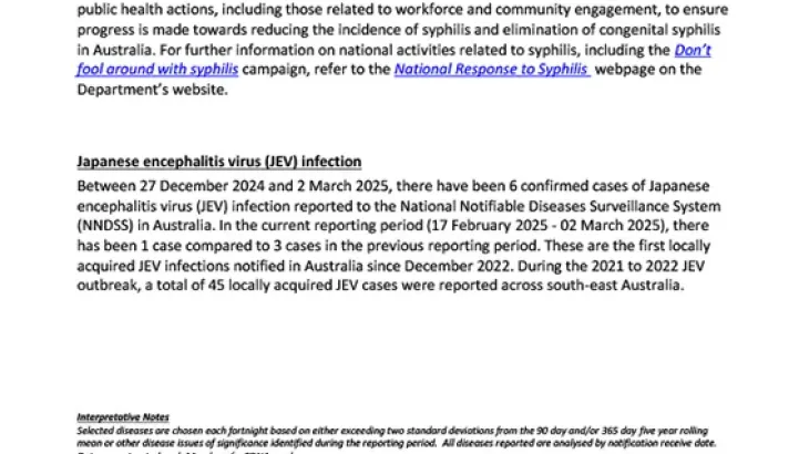 Image of fortnightly report document
