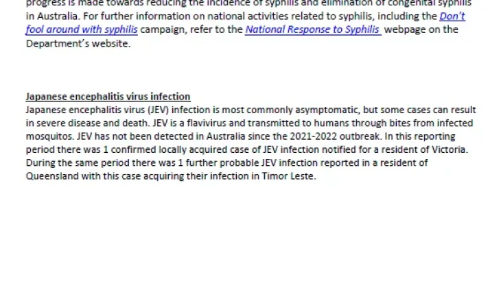 Image of fortnightly report document