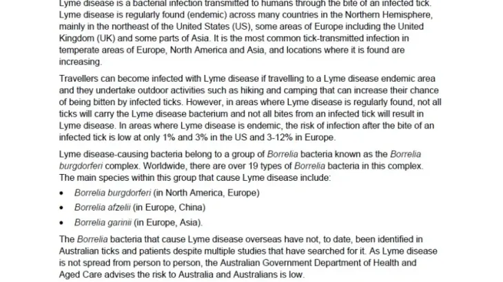 First page of fact sheet