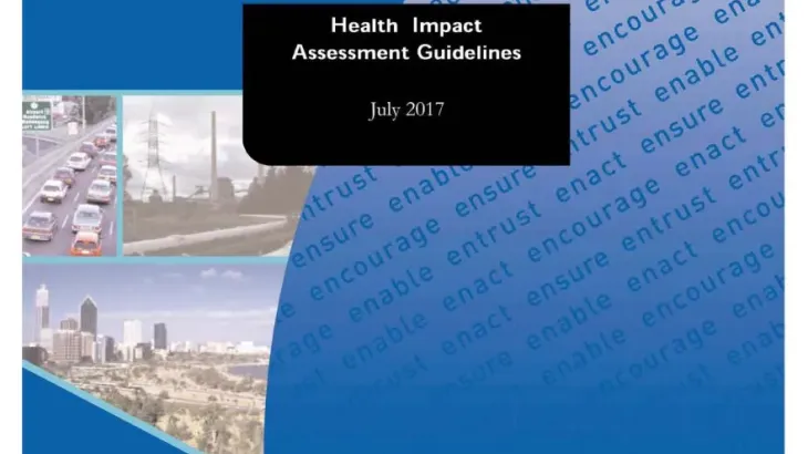 Front cover of guidance document