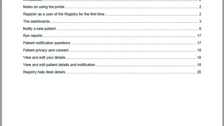 NORDR – Physician agent portal user guide